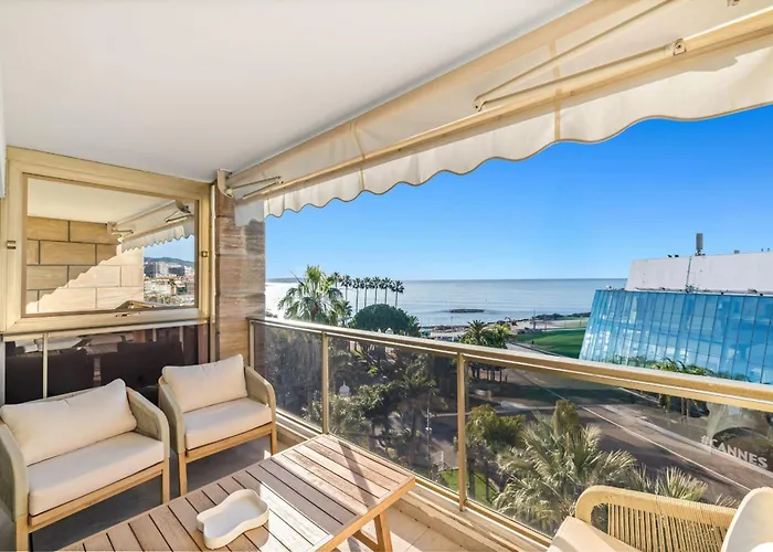 Ref 2030- Croisette - Vue à Louer * Cannes